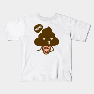 Hmmm ice cream design Kids T-Shirt